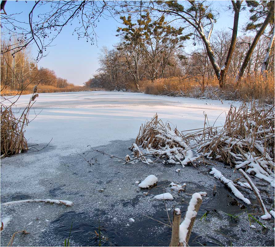 ..крещенский мороз...