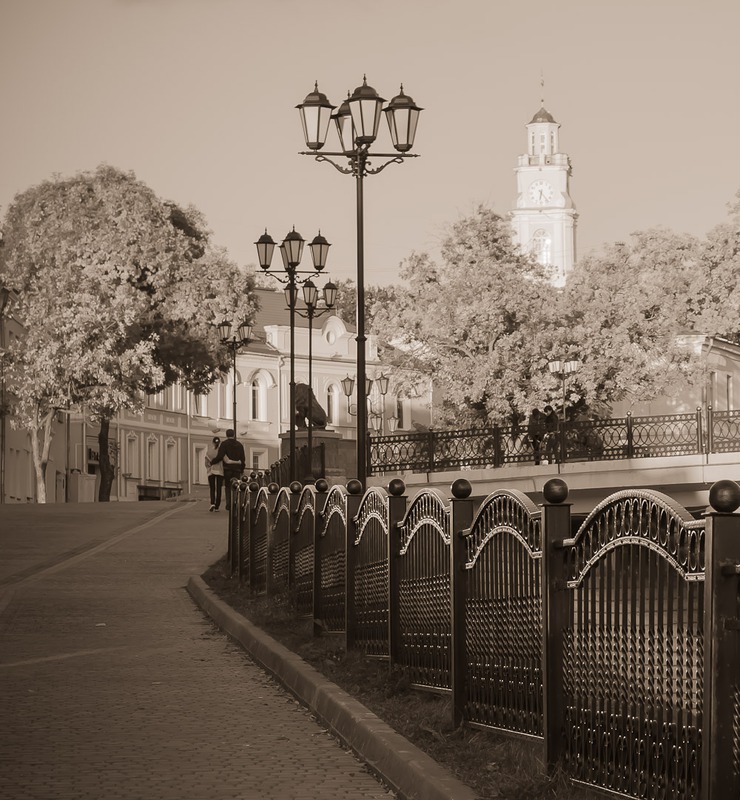 Вечер в старом городе