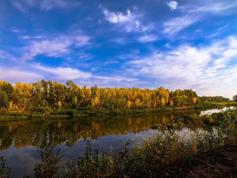 Урал на закате