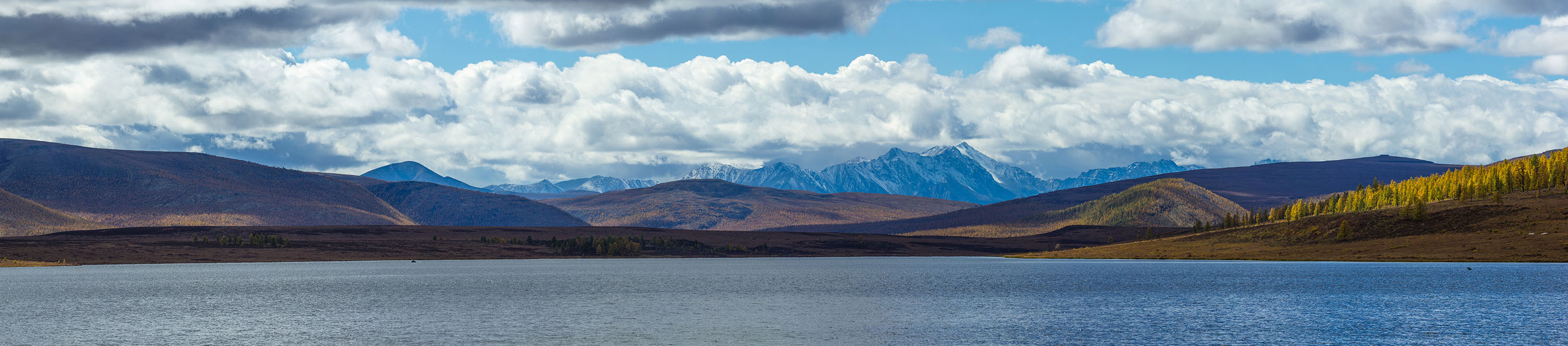 в Саянах осень 2