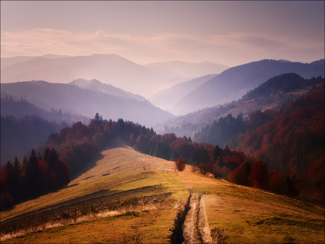 Вечер в Карпатах