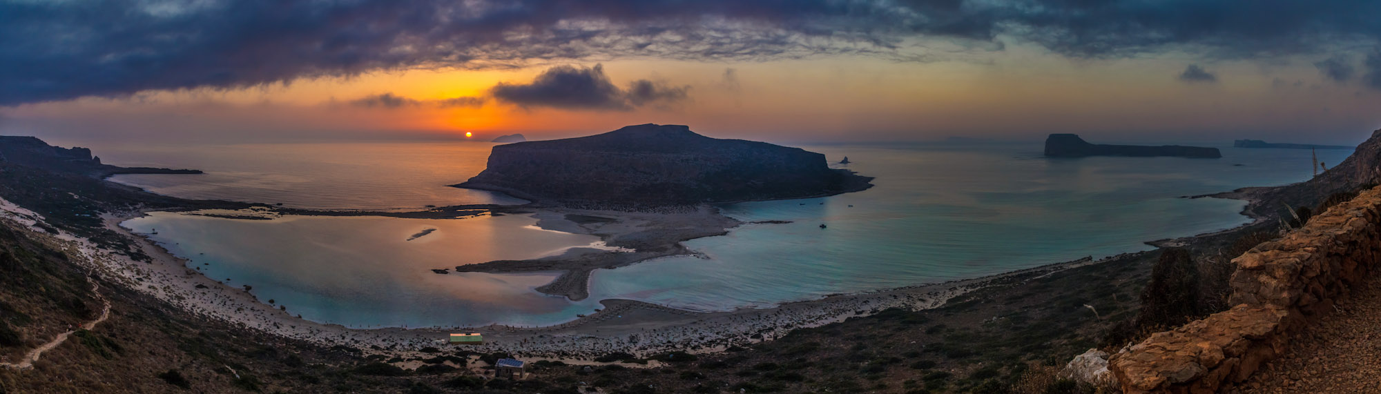 Balos Sunset