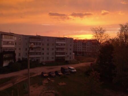 Вид из окна