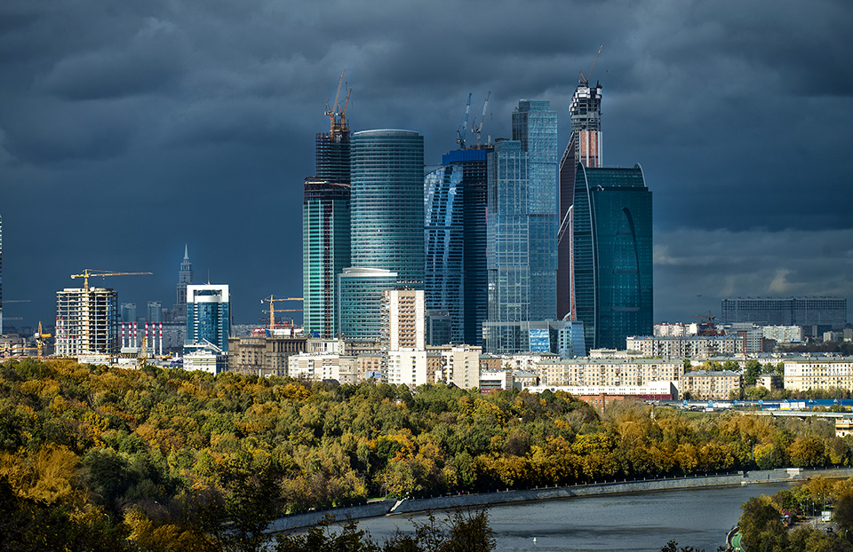 Сити. Москва.