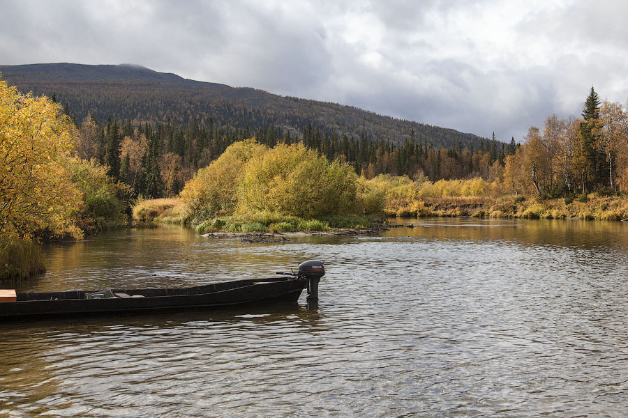 На реке