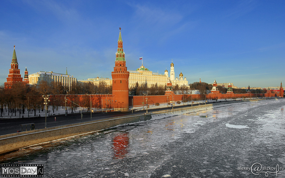 Московский Кремль зимой