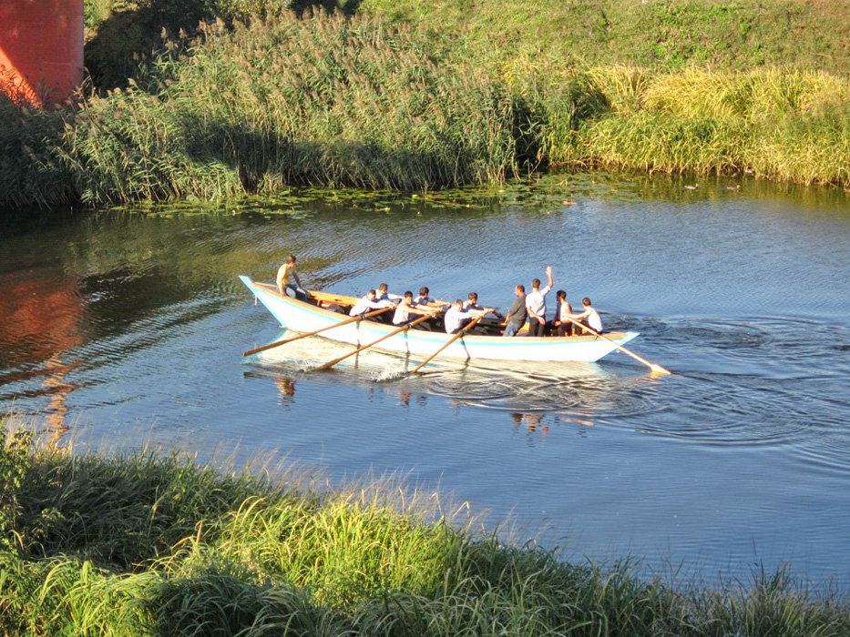 Будущие мореходы.