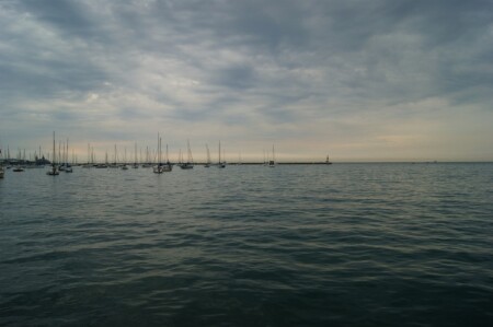 Озеро Мичиган. Чикаго. США. 2012