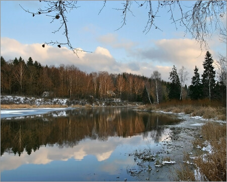 "Прозрачный" вечер в Абрамцево