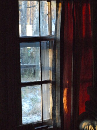 за окном зима