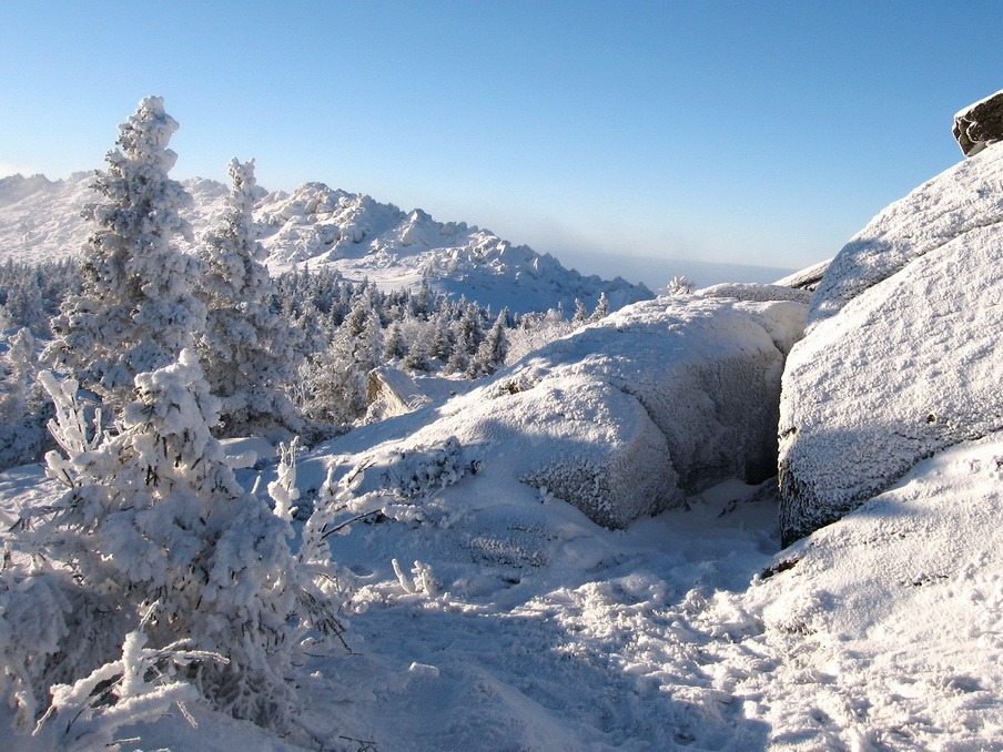 Снежная зарисовка