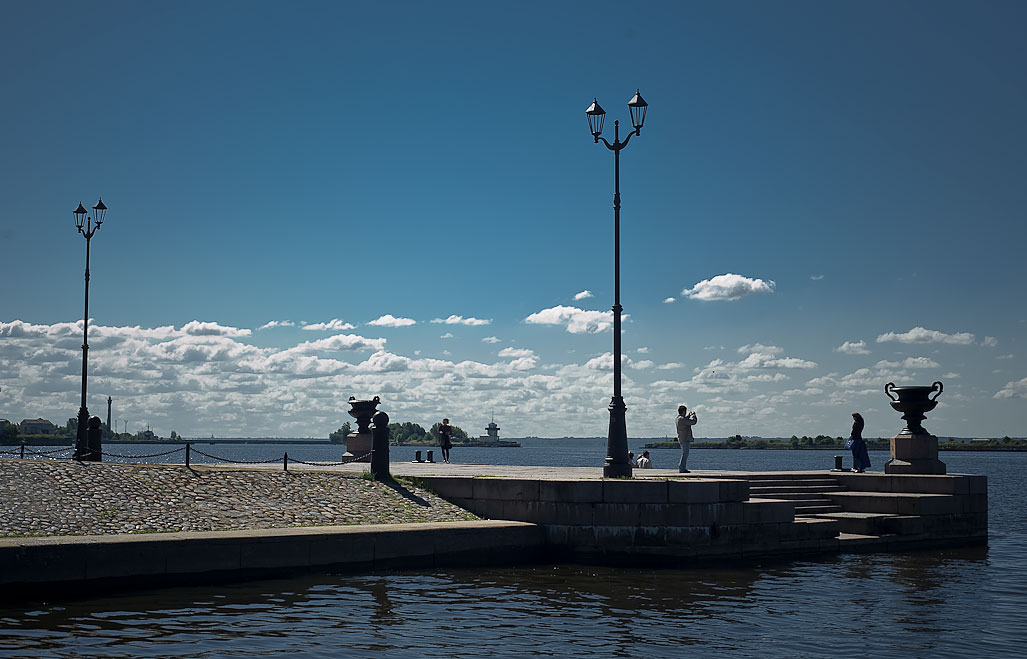 Бухта в Кронштадте.