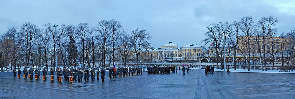 Москва. Александровский сад. Утро 11 дек. 2010 г. 20ек.