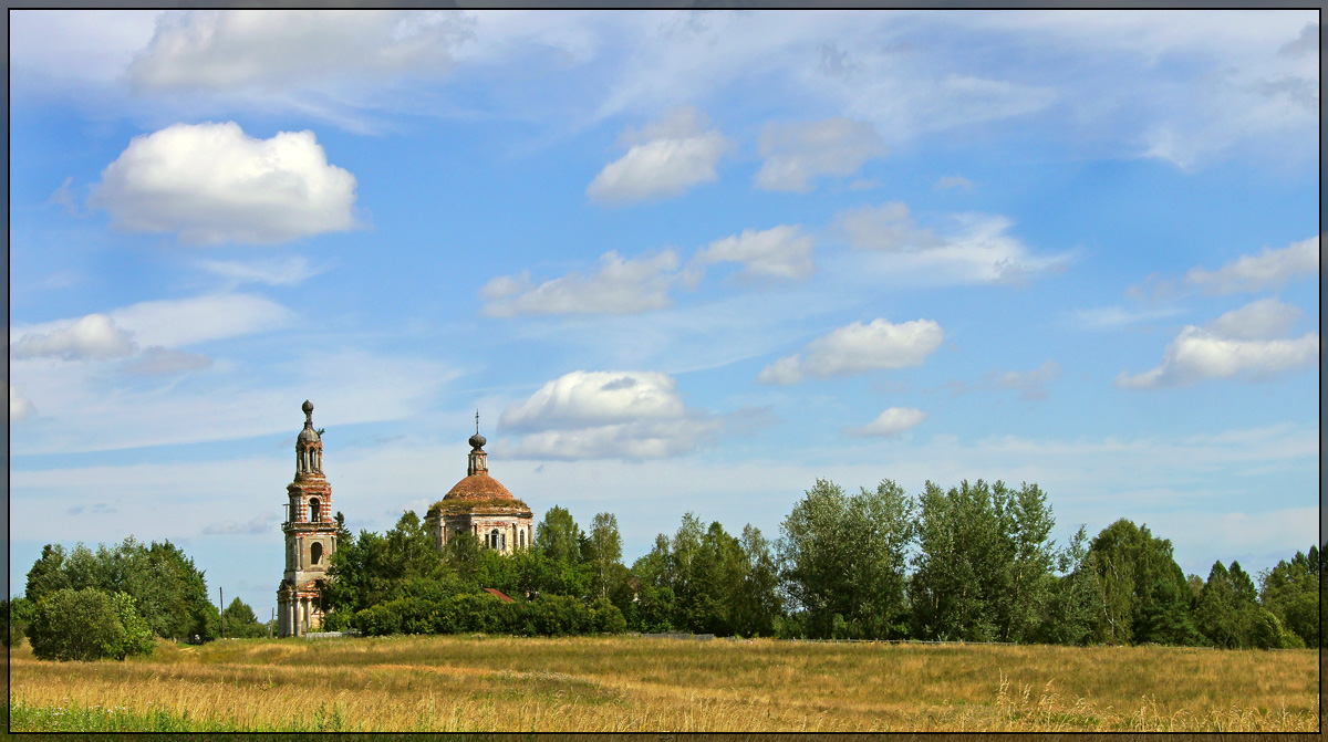 заброшенная церковь