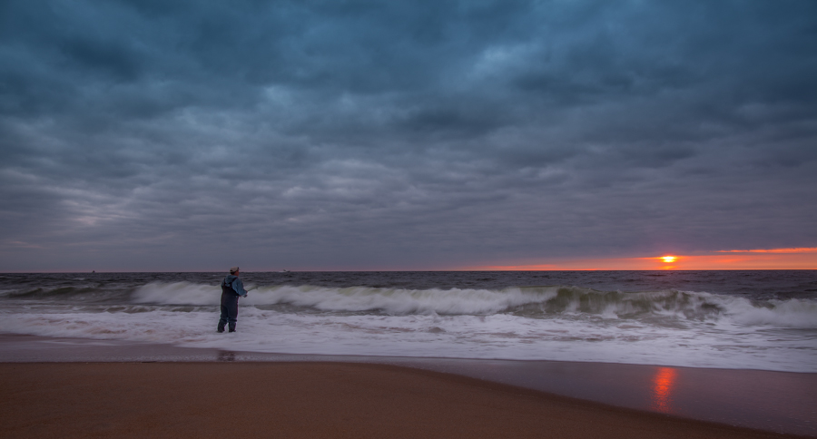 Dark side of the fisherman