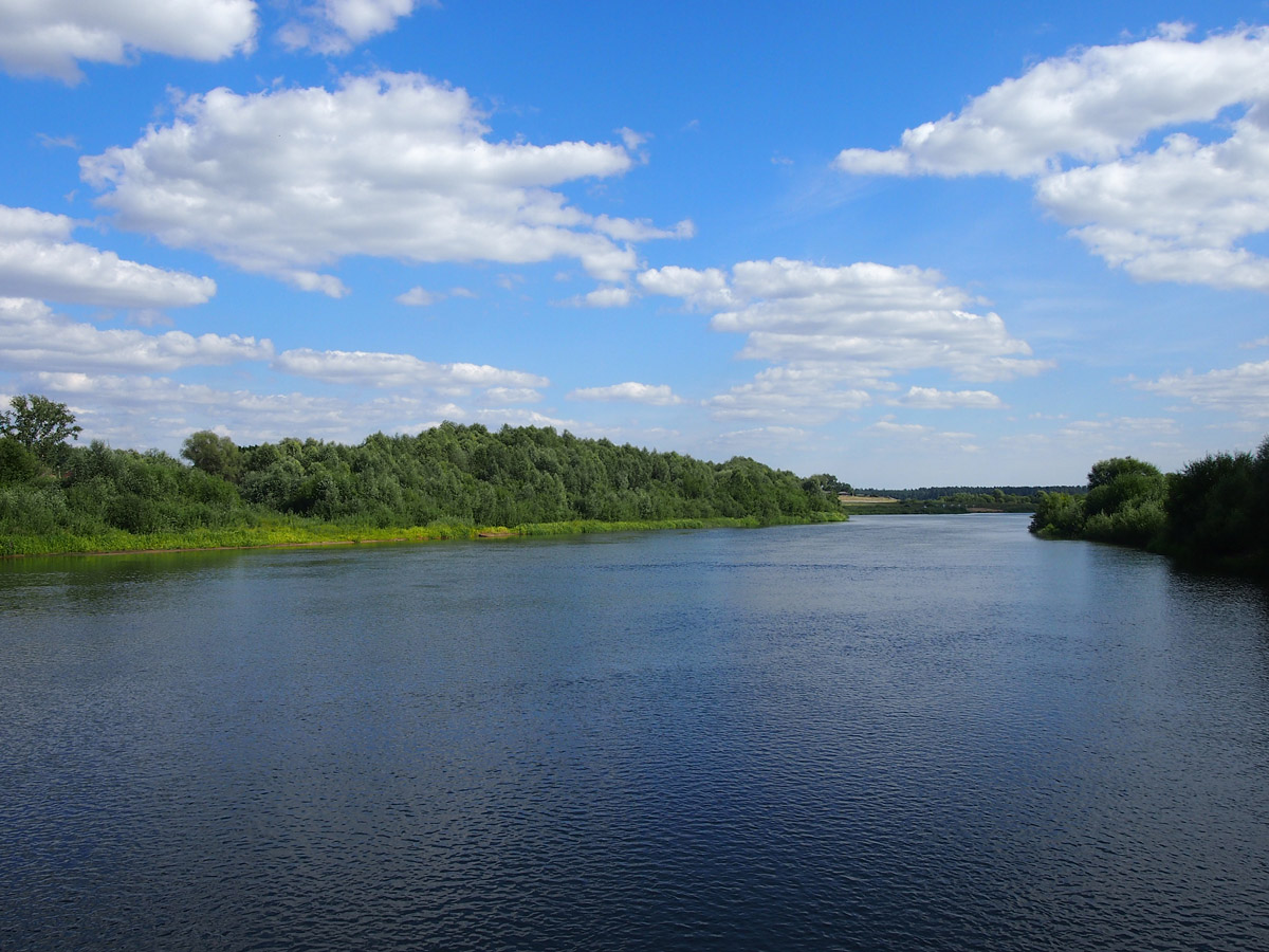 Река Мокша.