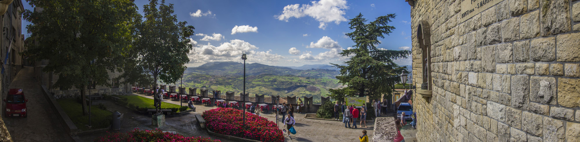 панорама san marino