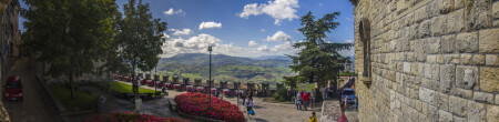 панорама san marino
