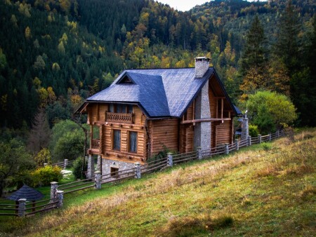 Домик в Карпатах
