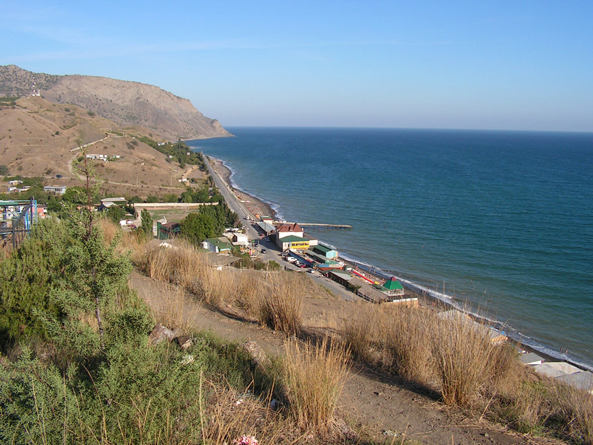 Дорога из с. Морское в г.Судак