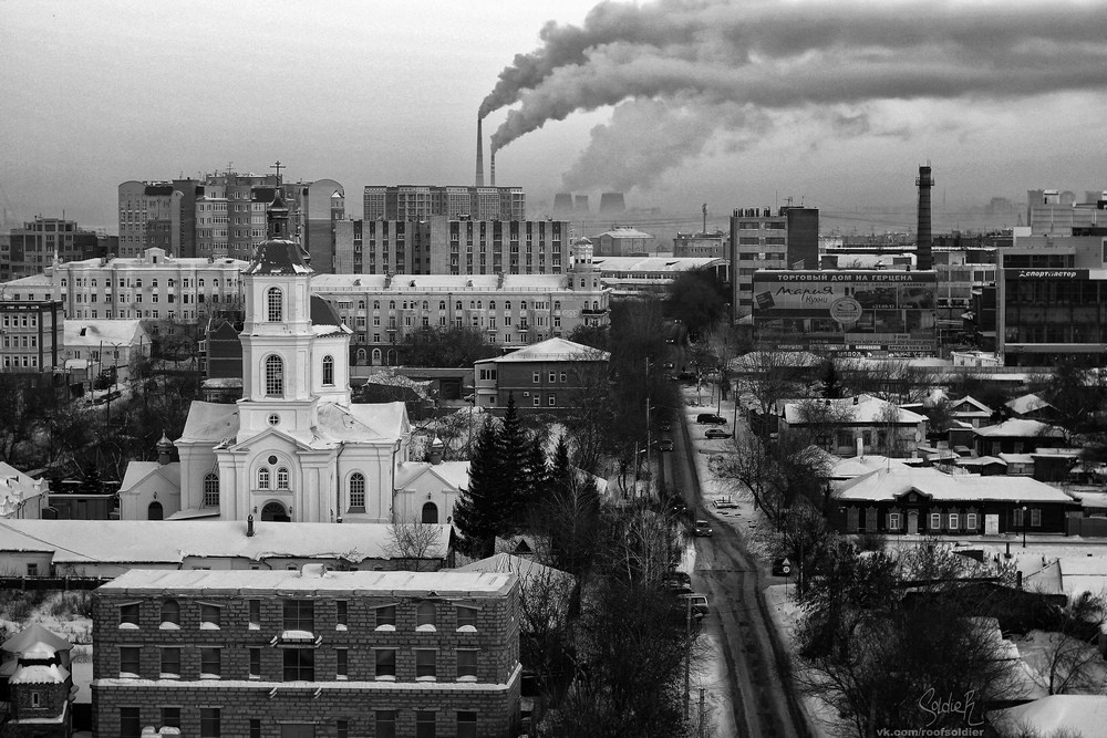 Крестовоздвиженский собор. Омск