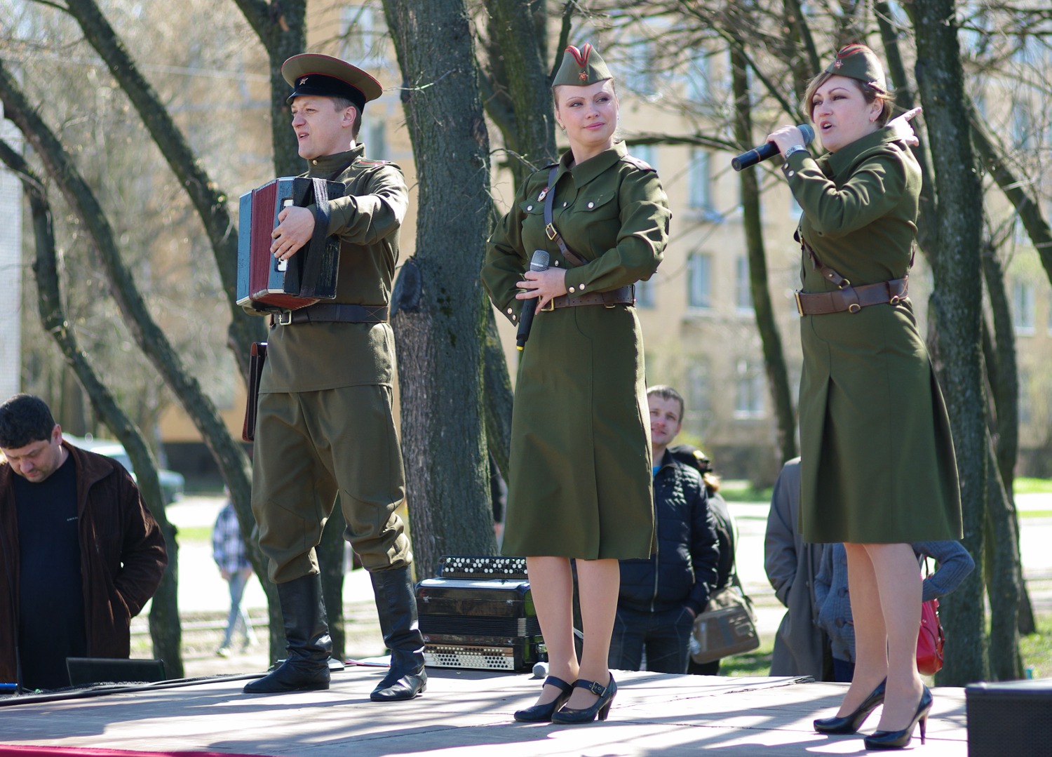 Песня в нашем районе