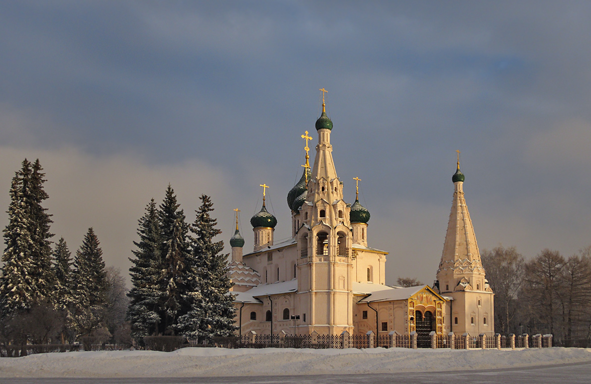 В лучах зимнего солнца