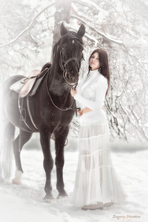 белая нежность с черным вкусом