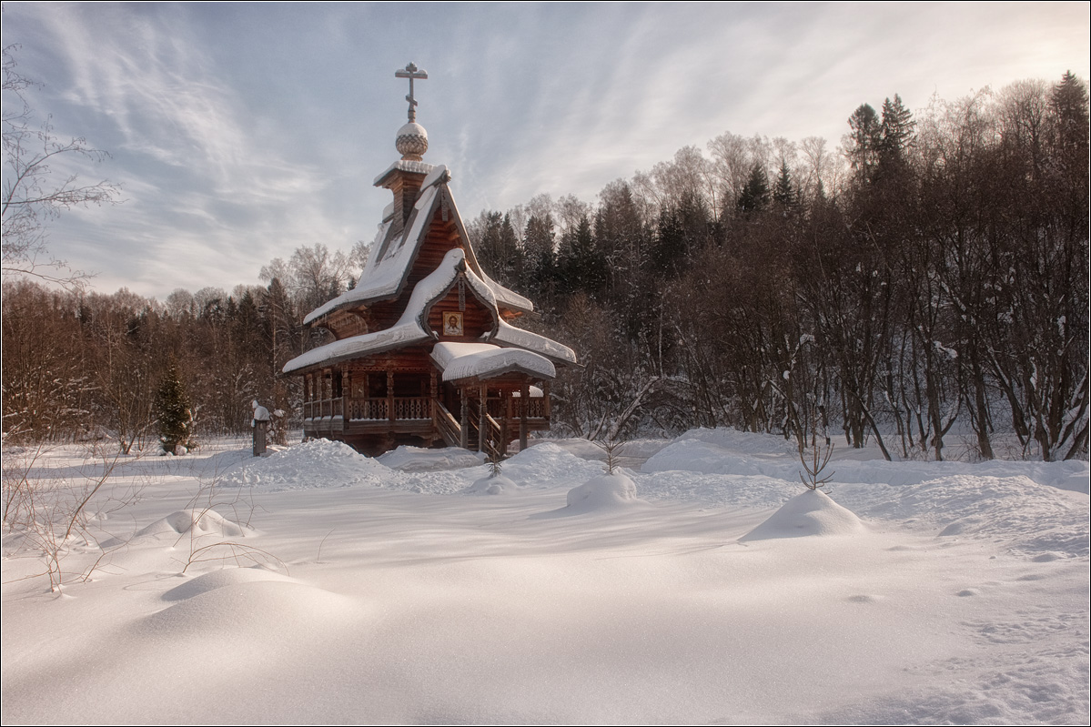 Снежная зима на Гремячем