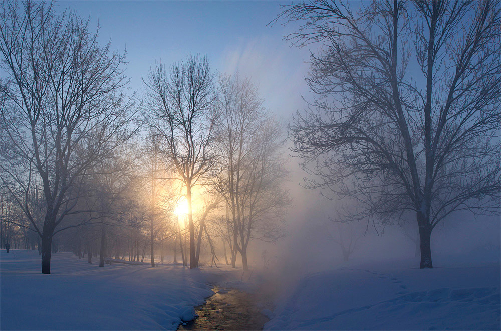 Морозное утро