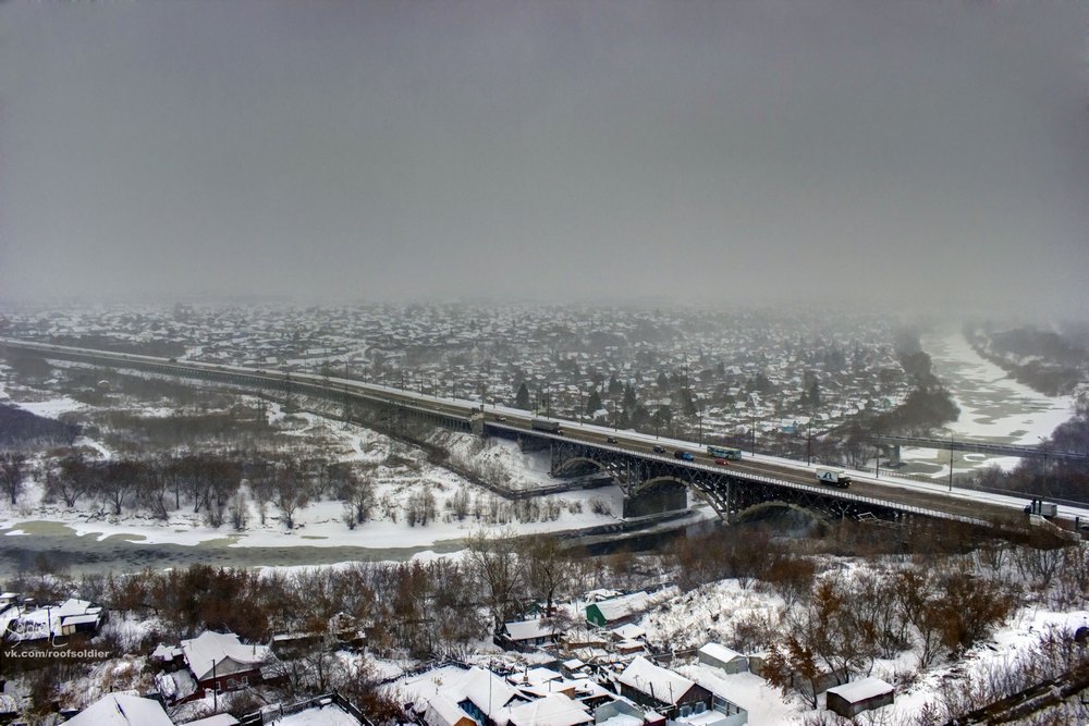 Омск. &quot;Горбатый мост&quot;