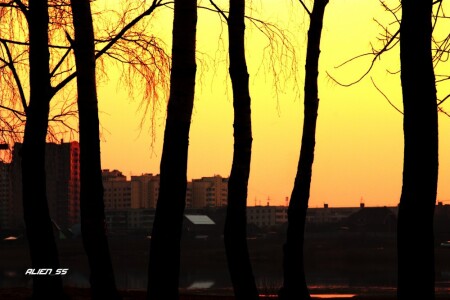 закат