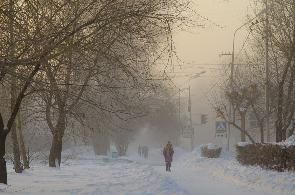 Морозное утро