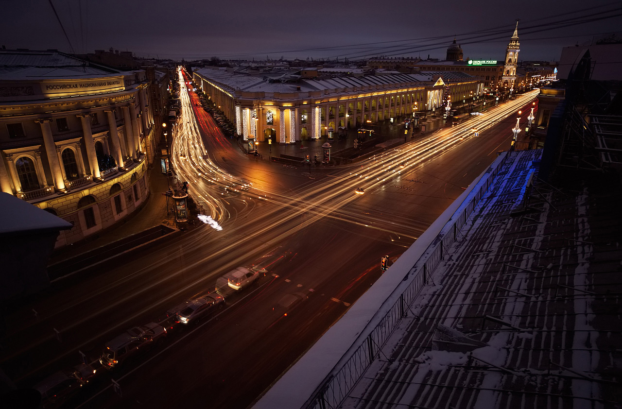 Вечерний Петербург