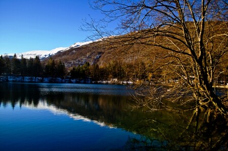 Голубое озеро