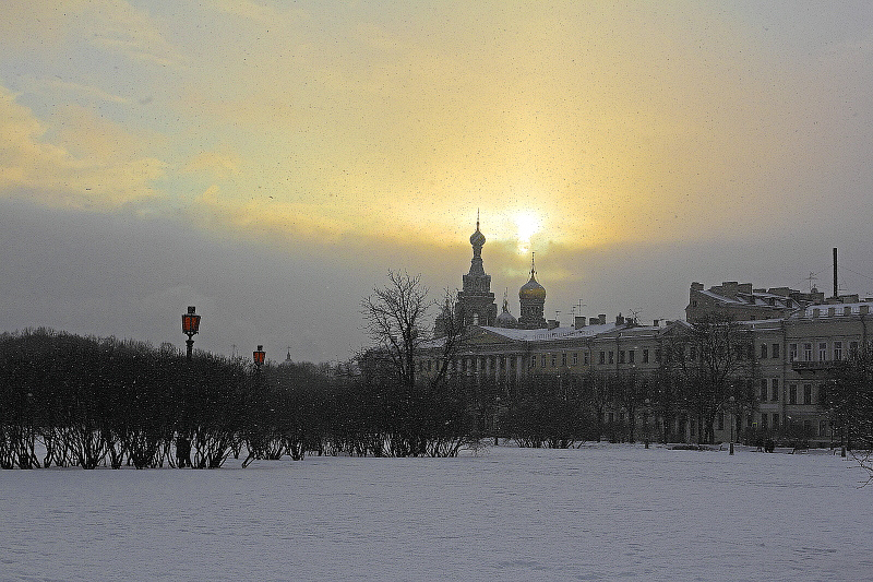 Зимнее солнце