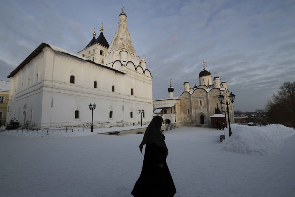 Введенский Владычный монастырь города Серпухова