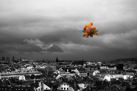 Где-то над Прагой.