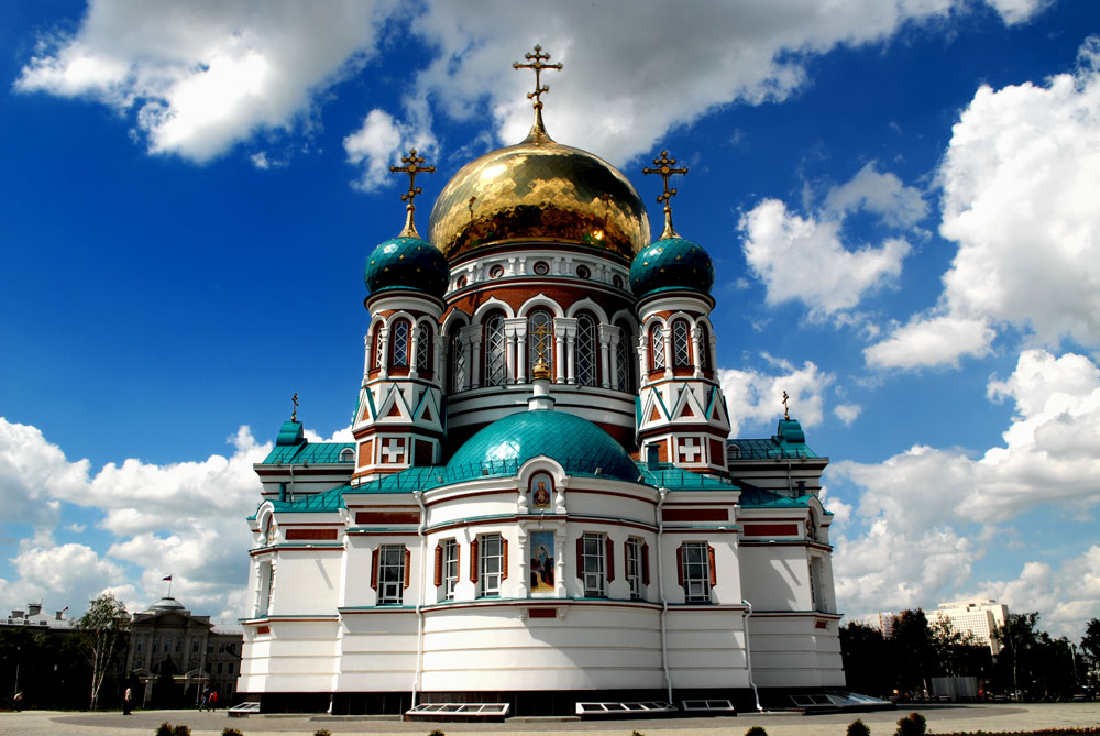 Хресто-Воздвиженский Храм в гор.Омске