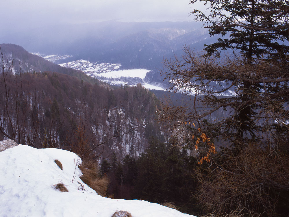 Румыния, зимние карпаты