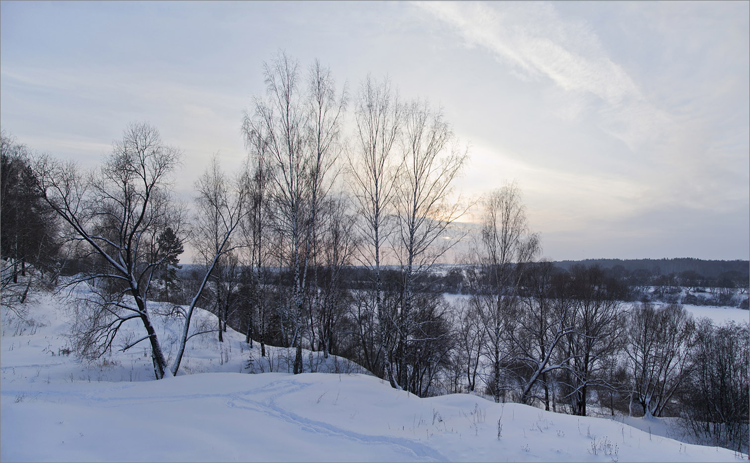 Середина января.