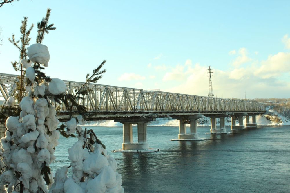 мост через р. Ангару ч.I