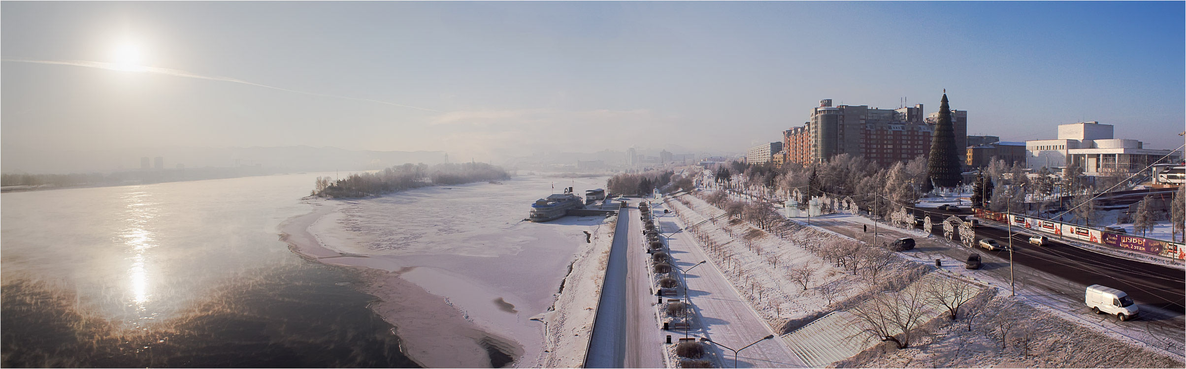 Берег левый,берег правый...