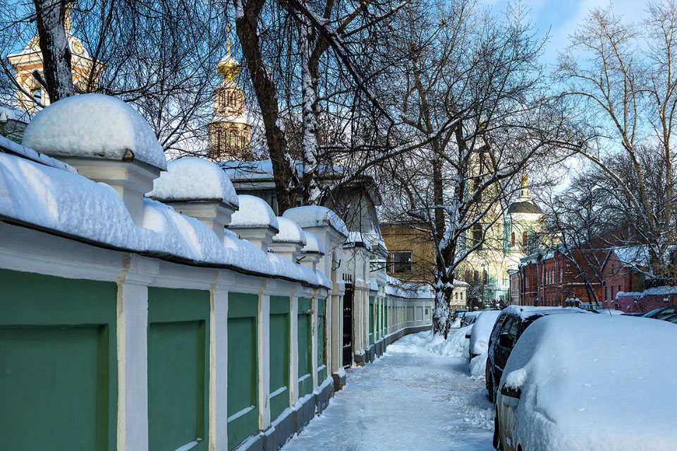 Москва. После снегопада.