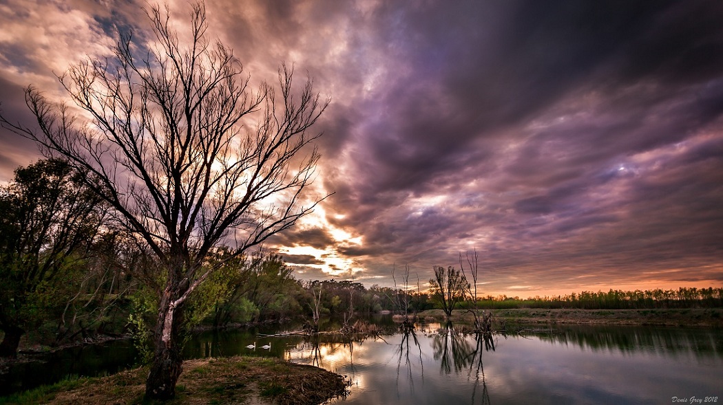 Sunset on the Lake