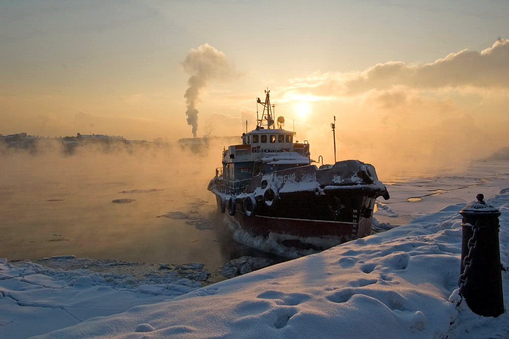 питер,зима,мороз