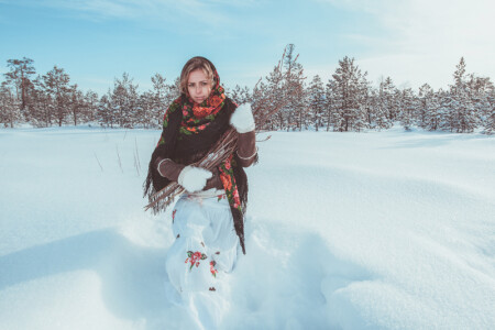 за хворостом