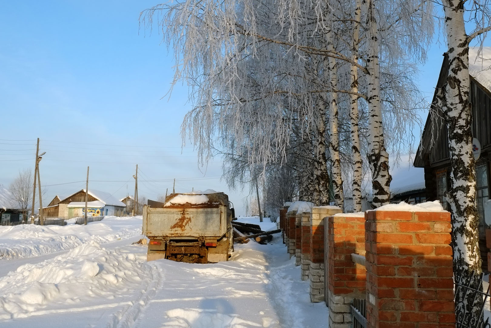 Утро в деревне