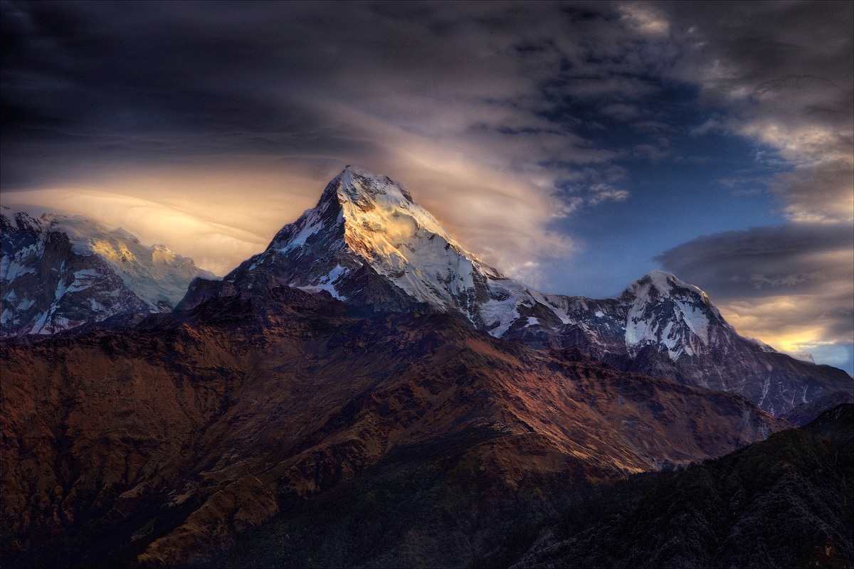 Вершина Аннапурна (Annapurna South 7219 m)