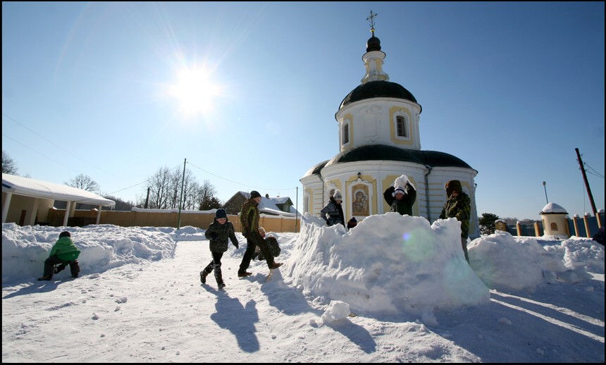 Воскресный день на селе